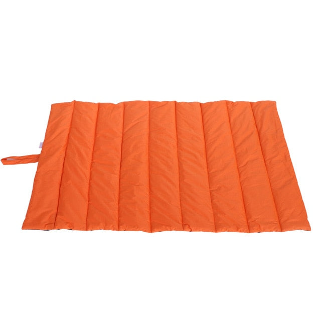 Whitney Waterproof Dog Bed (Orange)