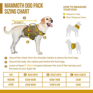 Mammoth Dog Pack